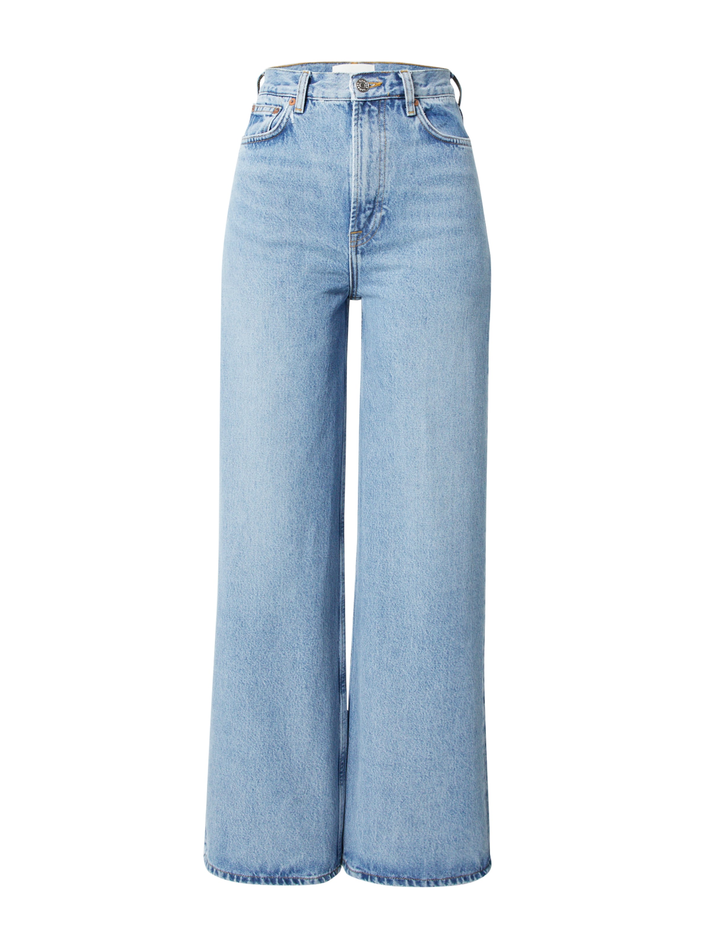 Wide leg Jeans &#x27;REBECCA&#x27; di Samsøe Samsøe in blu: frontale