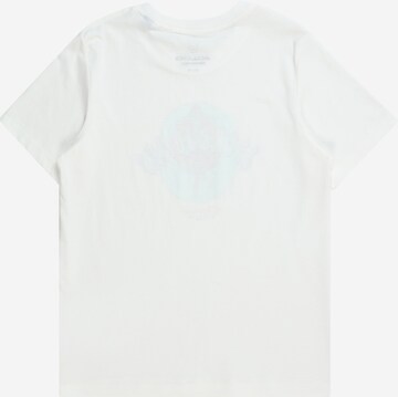 Jack & Jones Junior T-Shirt 'COCONUT SKULL' in Weiß