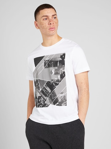 ESPRIT T-shirt i vit: framsida