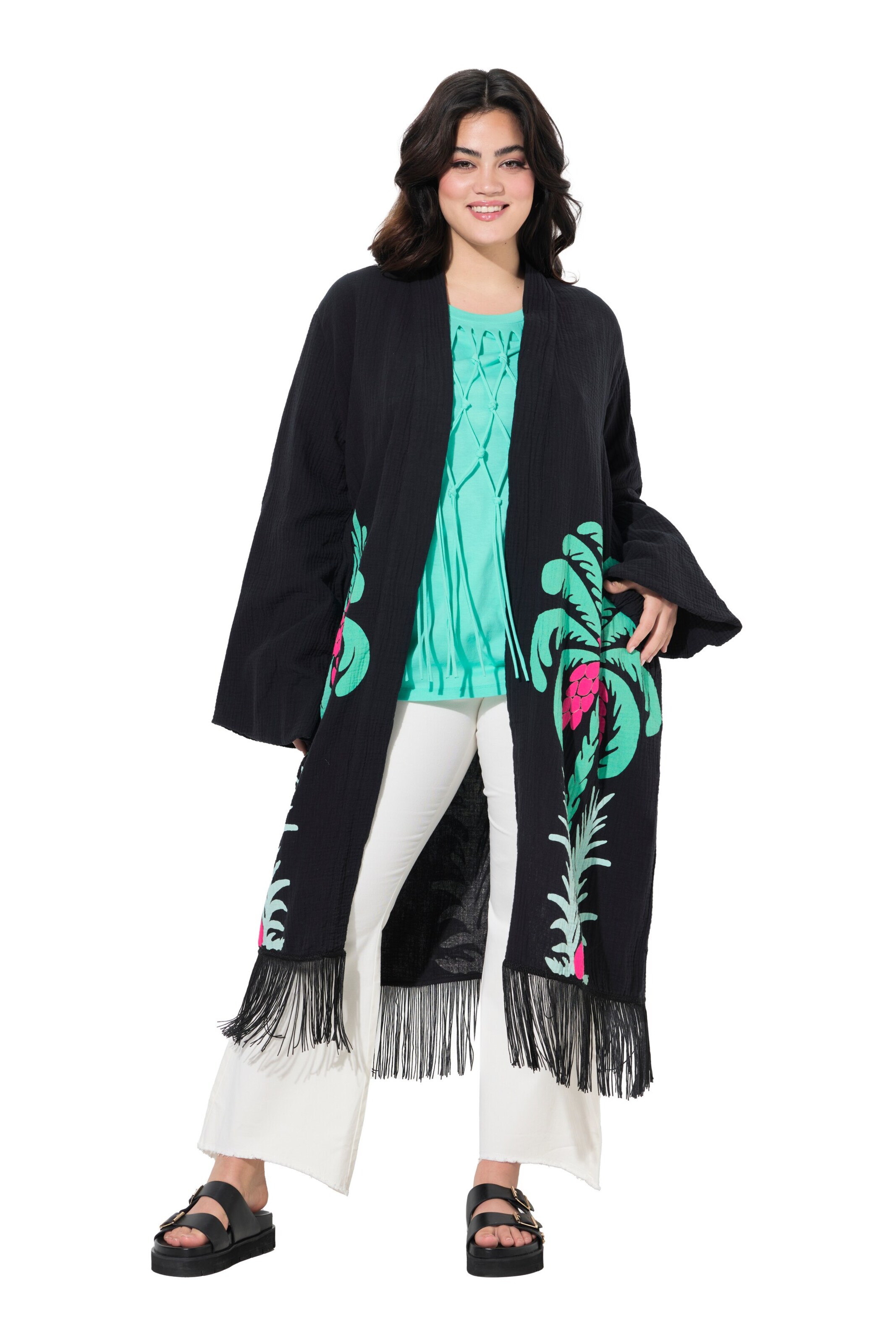 Angel of Style Kimono in Blau