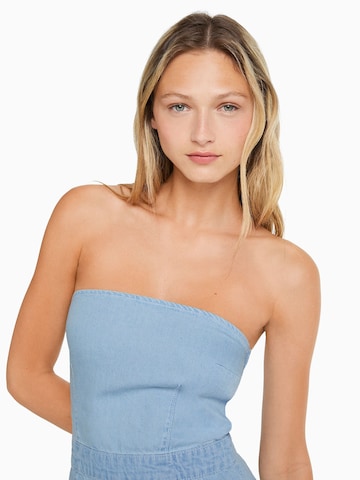 Bershka Jumpsuit in Blauw