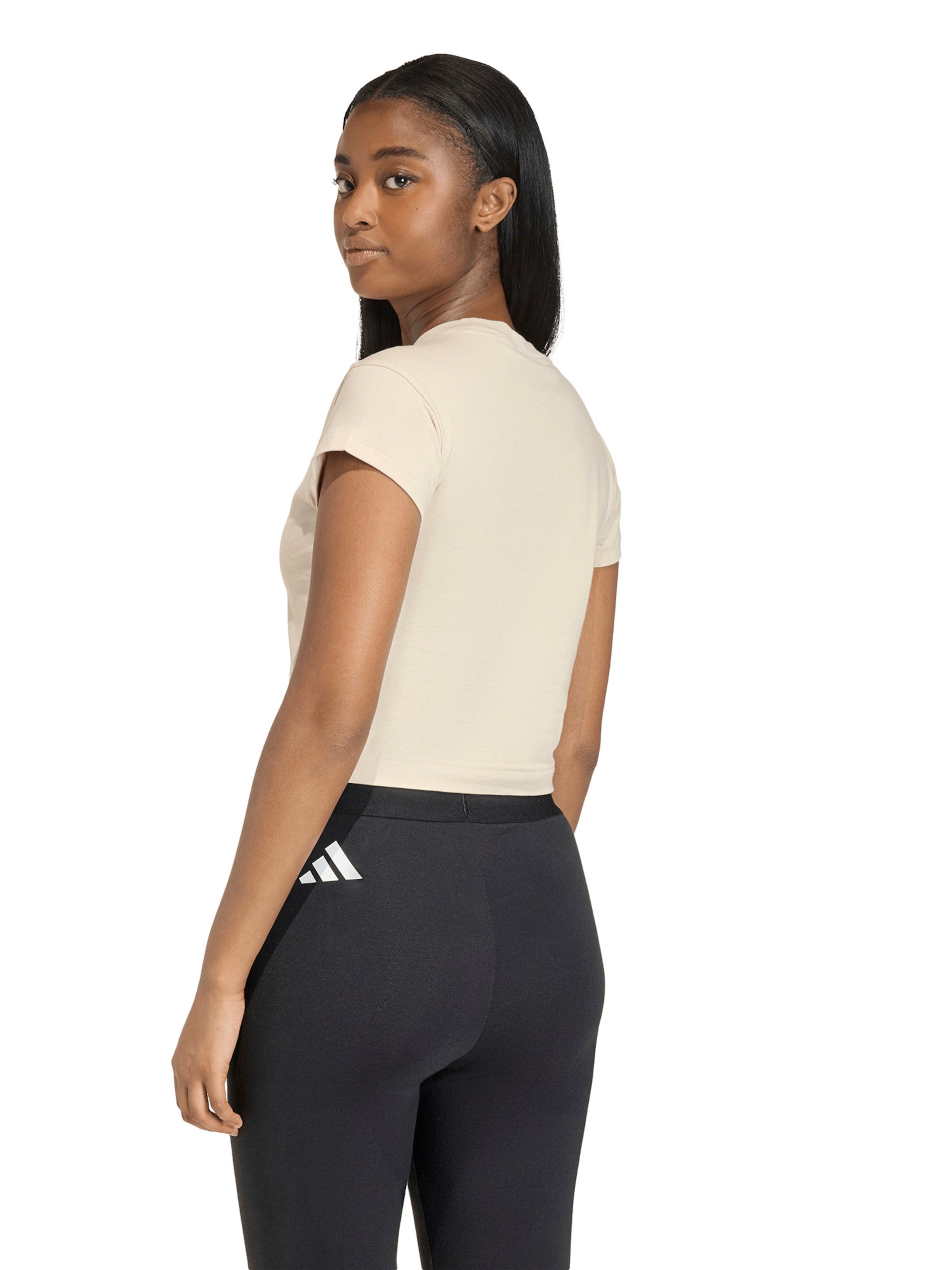 ADIDAS SPORTSWEAR Shirt in Beige: terug