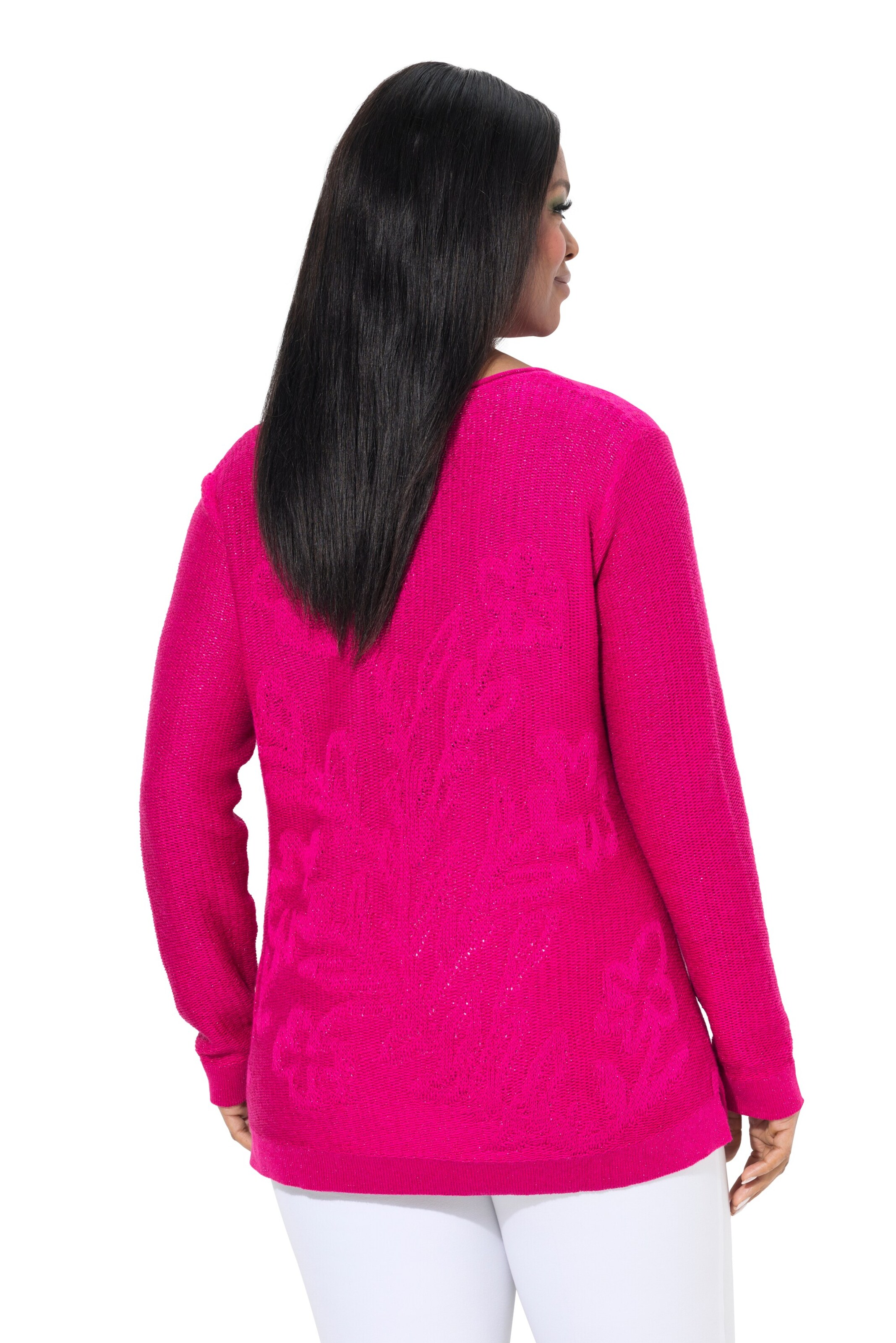 Ulla Popken Pullover in Pink