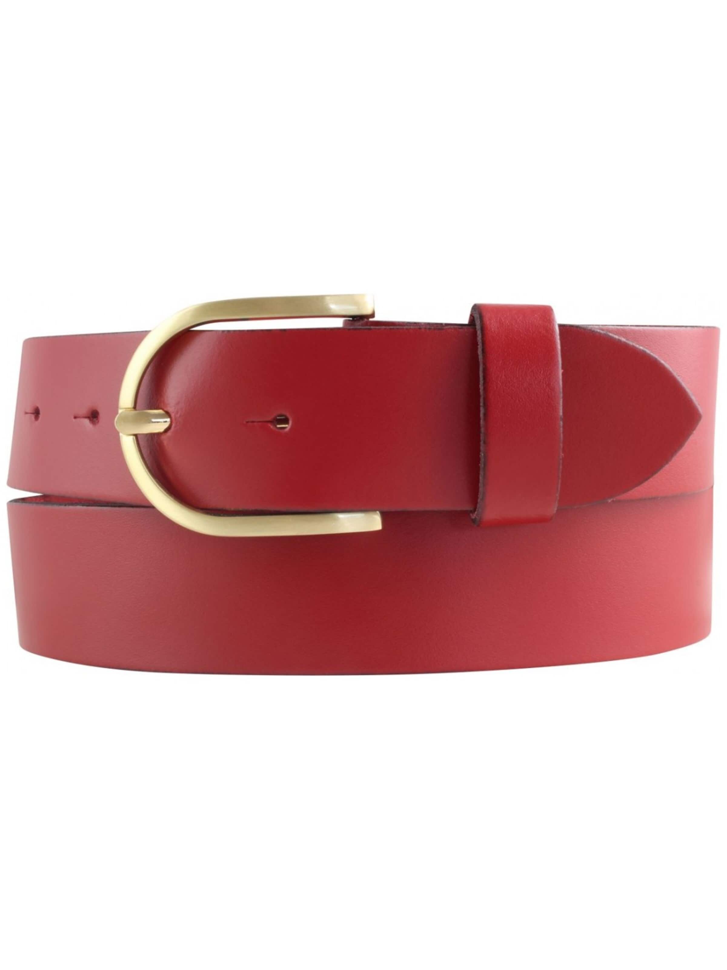 BELTINGER Gürtel 'Campobasso'‌‌‌‌‌‌‌‌‌‌ in Rot: Vorderseite