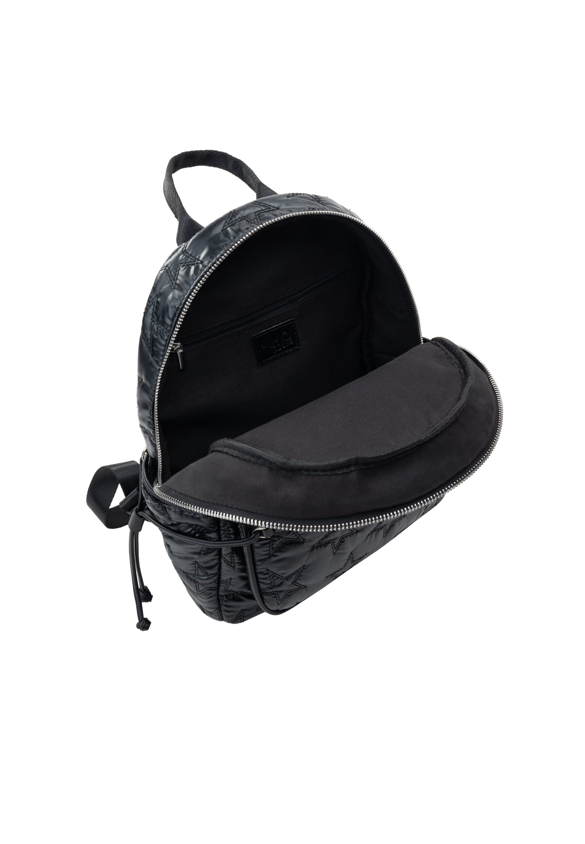 myMo ROCKS Rugzak 'Blonda' in Zwart