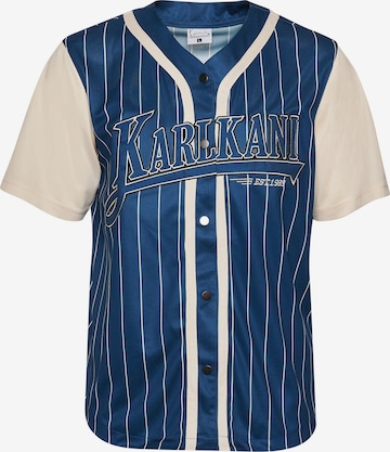 Karl Kani - Camisa em azul: frente