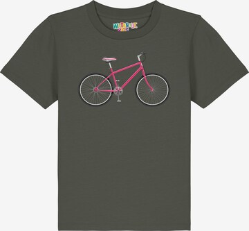 T-Shirt 'Pink Bike' watabout.kids en vert : devant