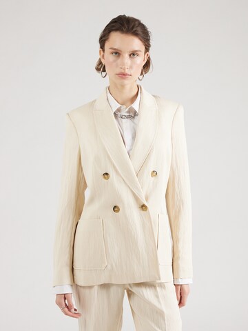 Blazer di UNITED COLORS OF BENETTON in beige: frontale