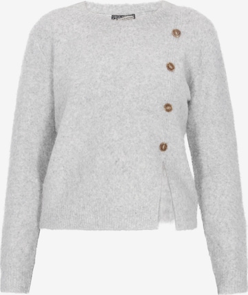 DreiMaster Vintage Trui in Grijs: voorkant