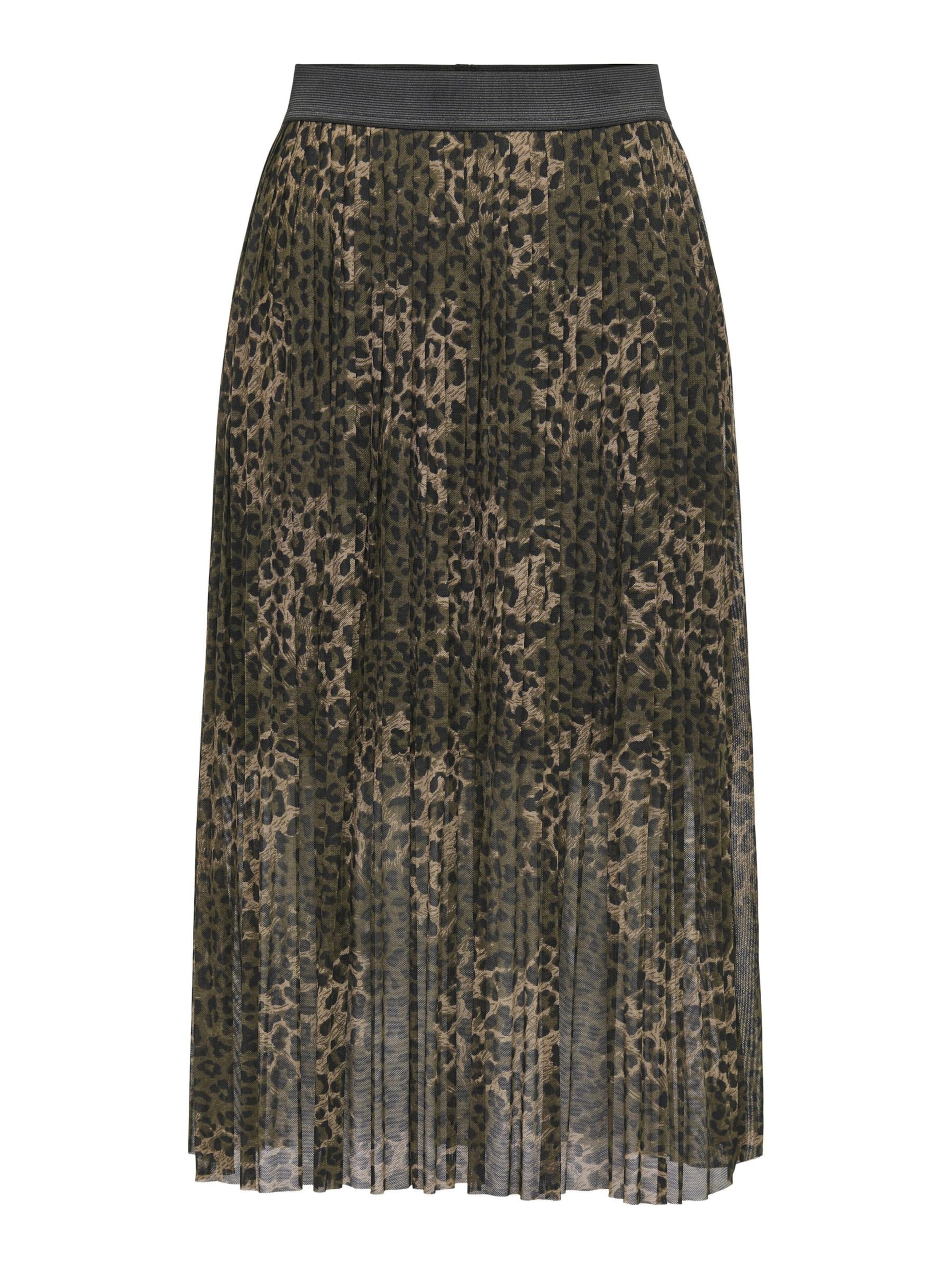 Jupe 'ELSA' JDY en marron : devant