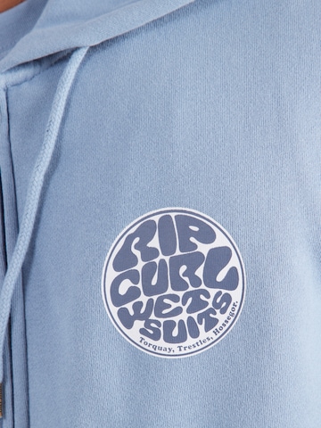 RIP CURL - Sudadera con cremallera deportiva 'WETTIE PASSAGE' en azul