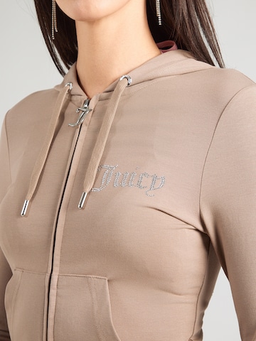 Juicy Couture Кофта на молнии 'OOLA' в Серый