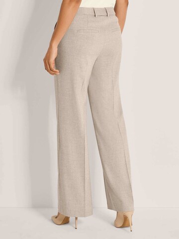 MADELEINE Wide leg Trousers in Beige