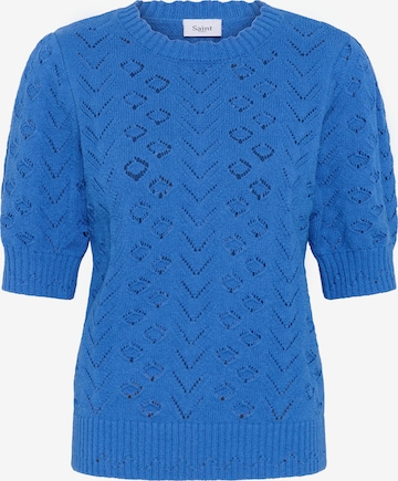 SAINT TROPEZ Pullover 'Shanelle' in Blau: Vorderseite