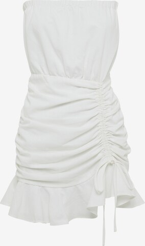 Calli Dress 'GEORGE' in White: front