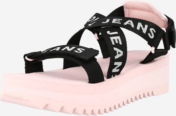 Tommy Jeans Sandals in Pink: front