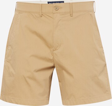 Abercrombie & Fitch Chino in Beige: voorkant