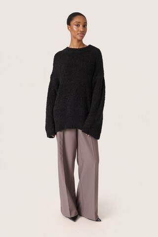 Pull-over 'Babbette' SOAKED IN LUXURY en noir