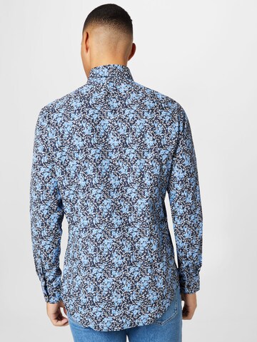 Tommy Hilfiger Tailored - Ajuste estrecho Camisa en azul