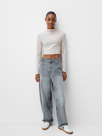 Pull-over Bershka en beige