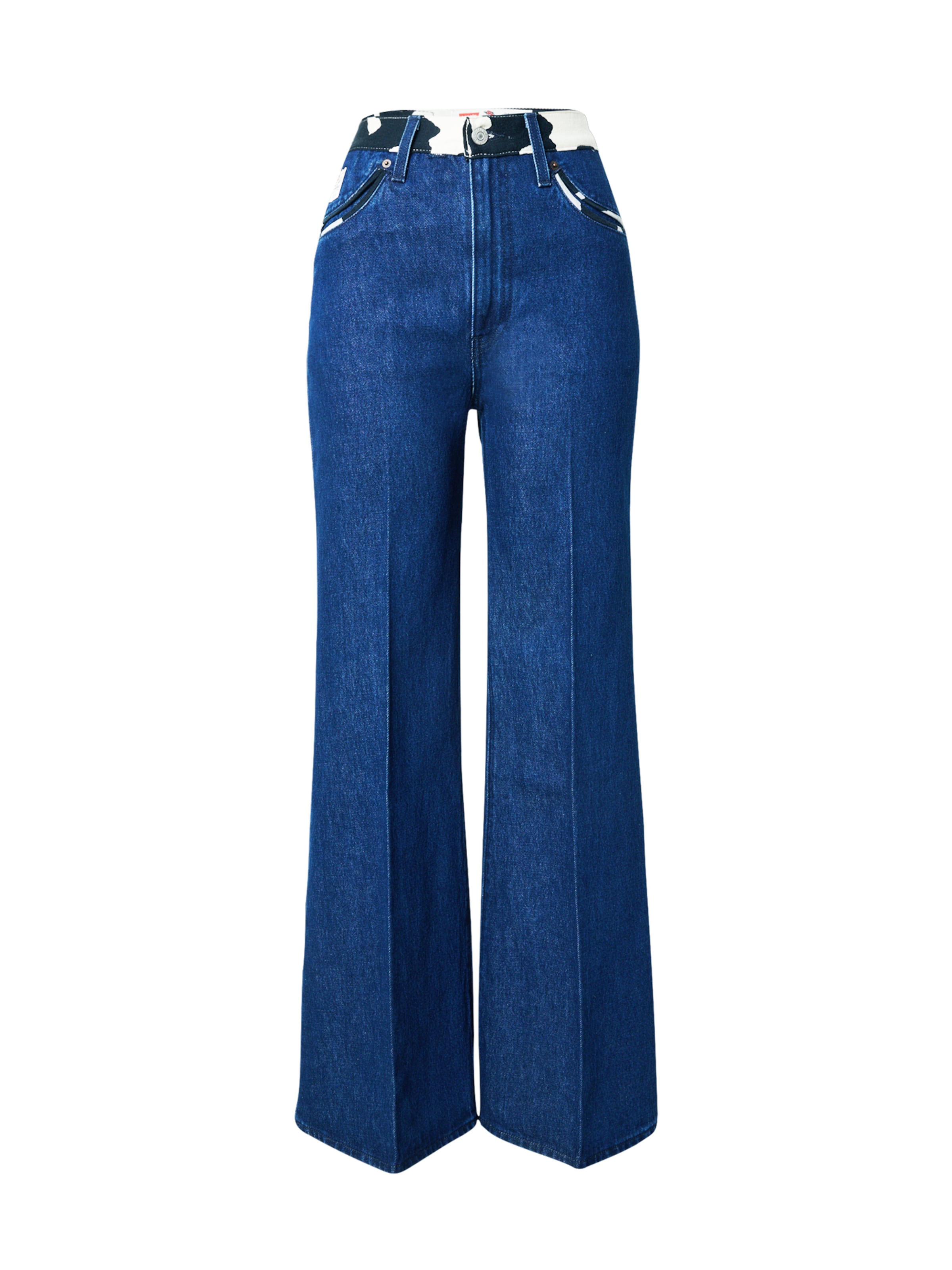 LEVI'S ® Широкий Джинсы 'Toy Story Ribcage Bell Jeans' в Синий: спереди