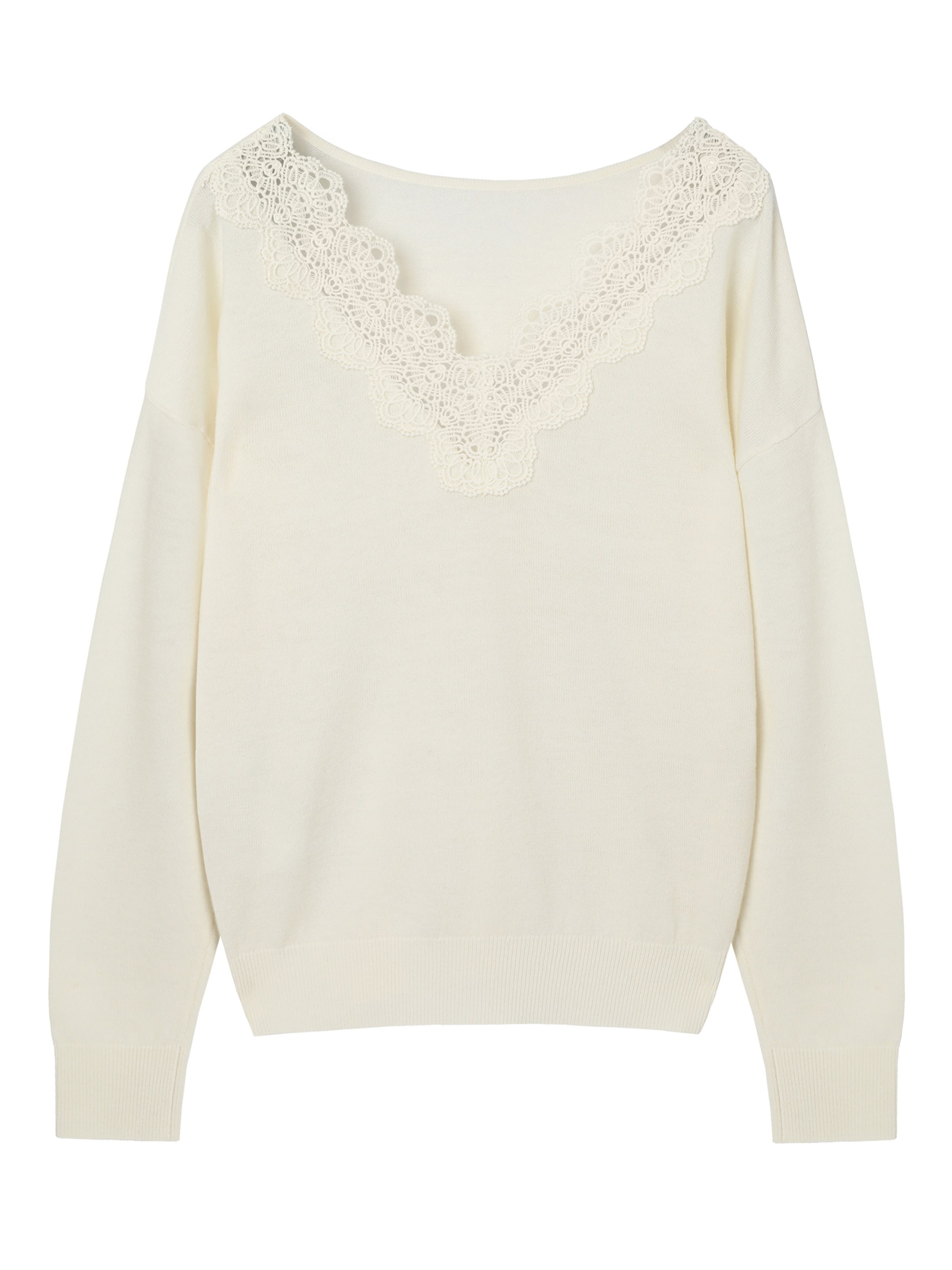 Pullover di TATUUM in bianco: frontale