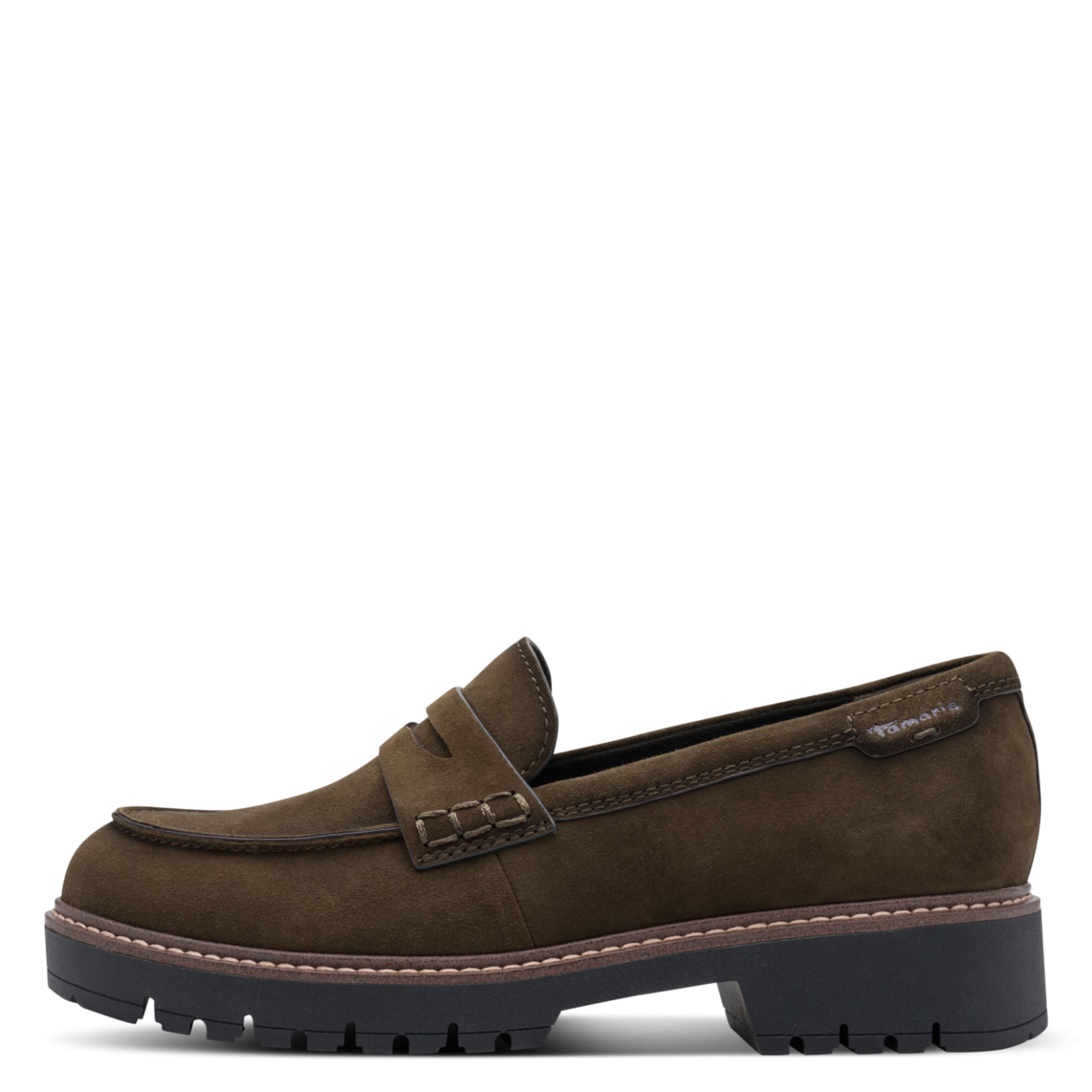 Slipper di Tamaris in verde