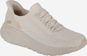 SKECHERS Sneaker low 'Skechers Slip-Ins: Bobs Sparrow 2.0 - Lucky Run' in Weiß: Vorderseite