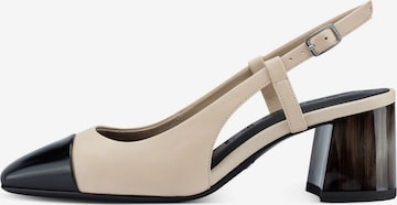 TAMARIS - Zapatos destalonado en beige
