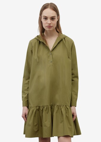 Marc O'Polo DENIM - Vestido camisero en verde: frente