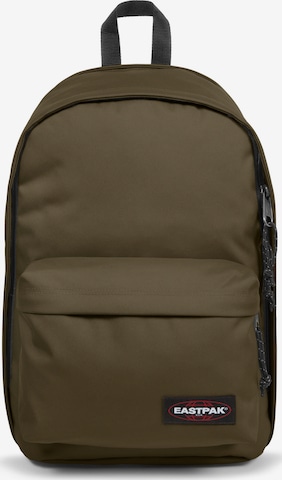 EASTPAK - Mochila 'Back To Work' em verde: frente