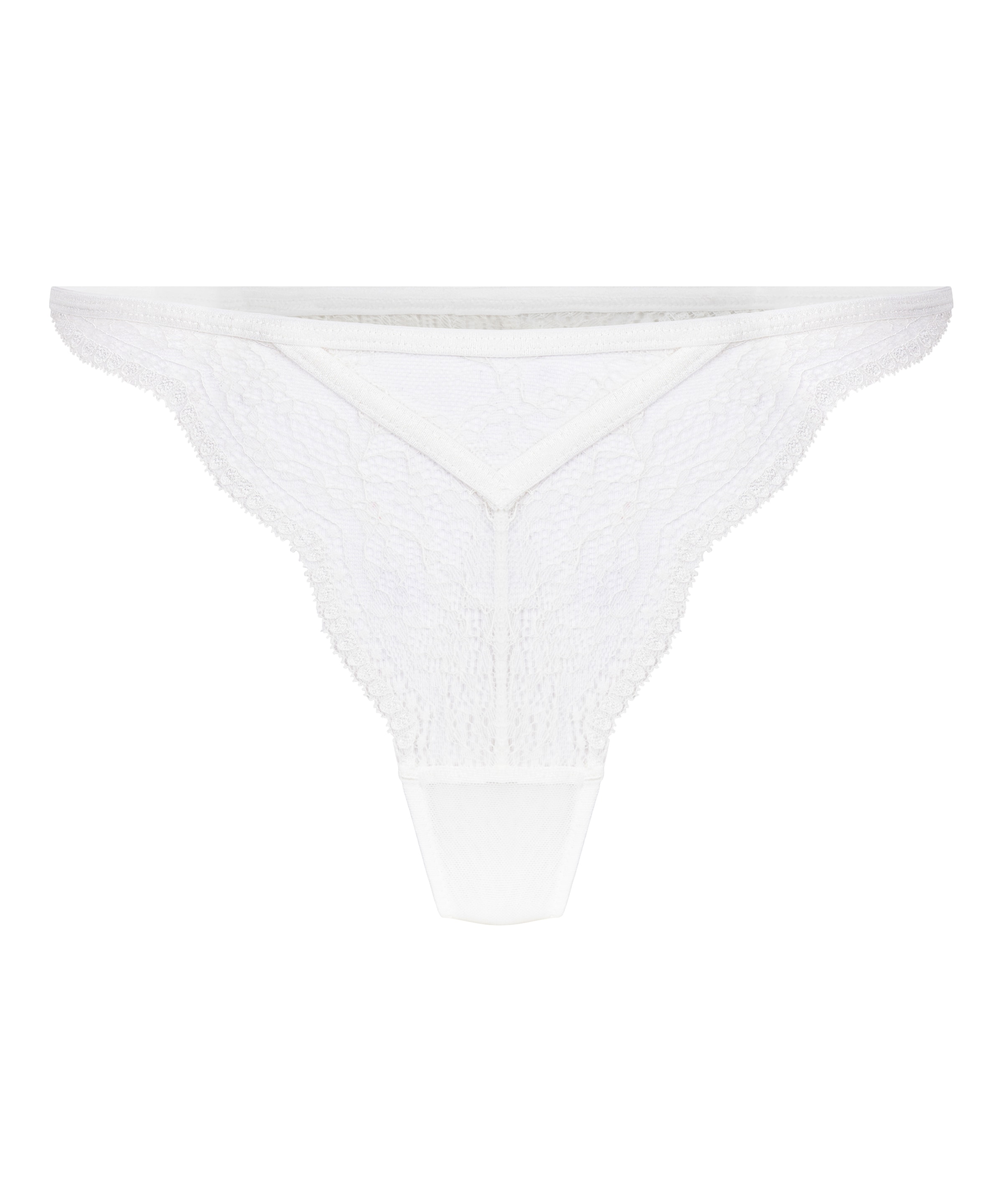 Hunkemöller String 'Isabelle' in Weiß: Vorderseite