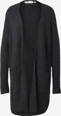 TOM TAILOR DENIM Knit cardigan in Grey: front