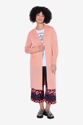 Angel of Style Strickjacke in Orange: Vorderseite