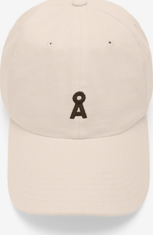 ARMEDANGELS Cap 'YENAAS BOLD' in Beige: front