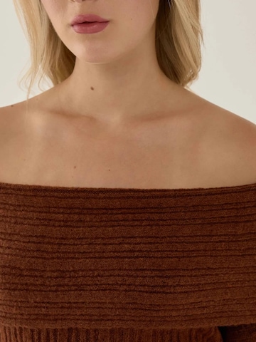 Hiccup Pullover in Braun