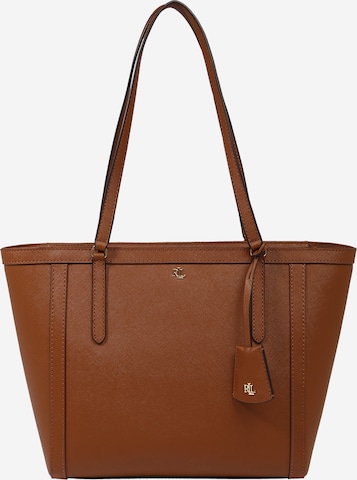 Lauren Ralph Lauren - Shopper 'Clare' em castanho: frente