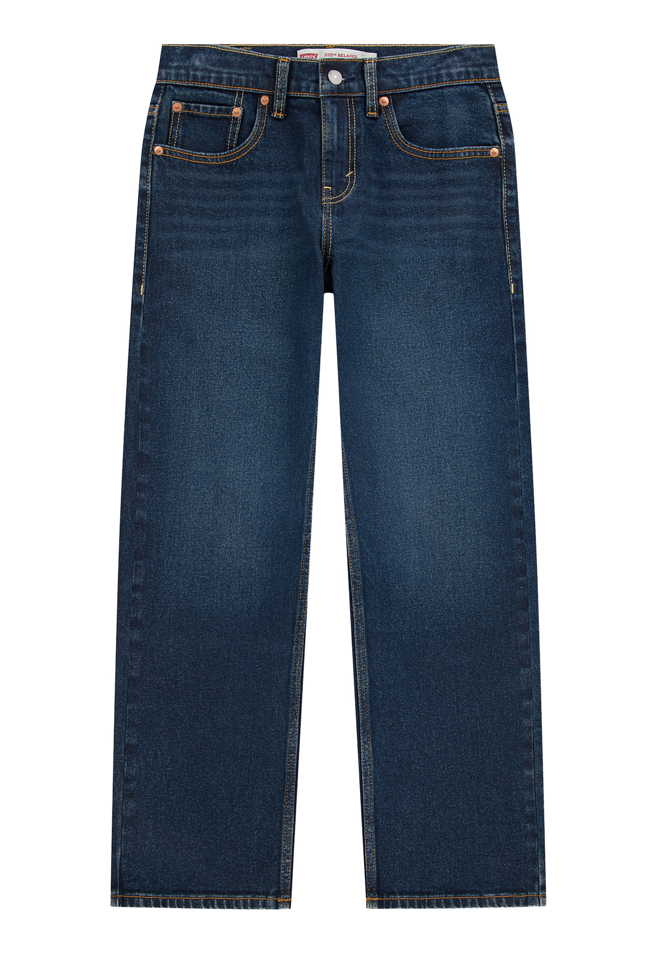 Levi's Kids Джинсы '555 RELAXED STRAIGHT' в размере 116/Обычный в Темно-синий, Обзор товара