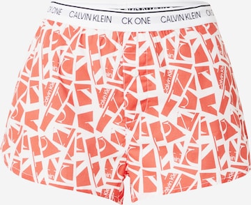 Calvin Klein Underwear Pidžaamapüksid, värv oranž: eest vaates
