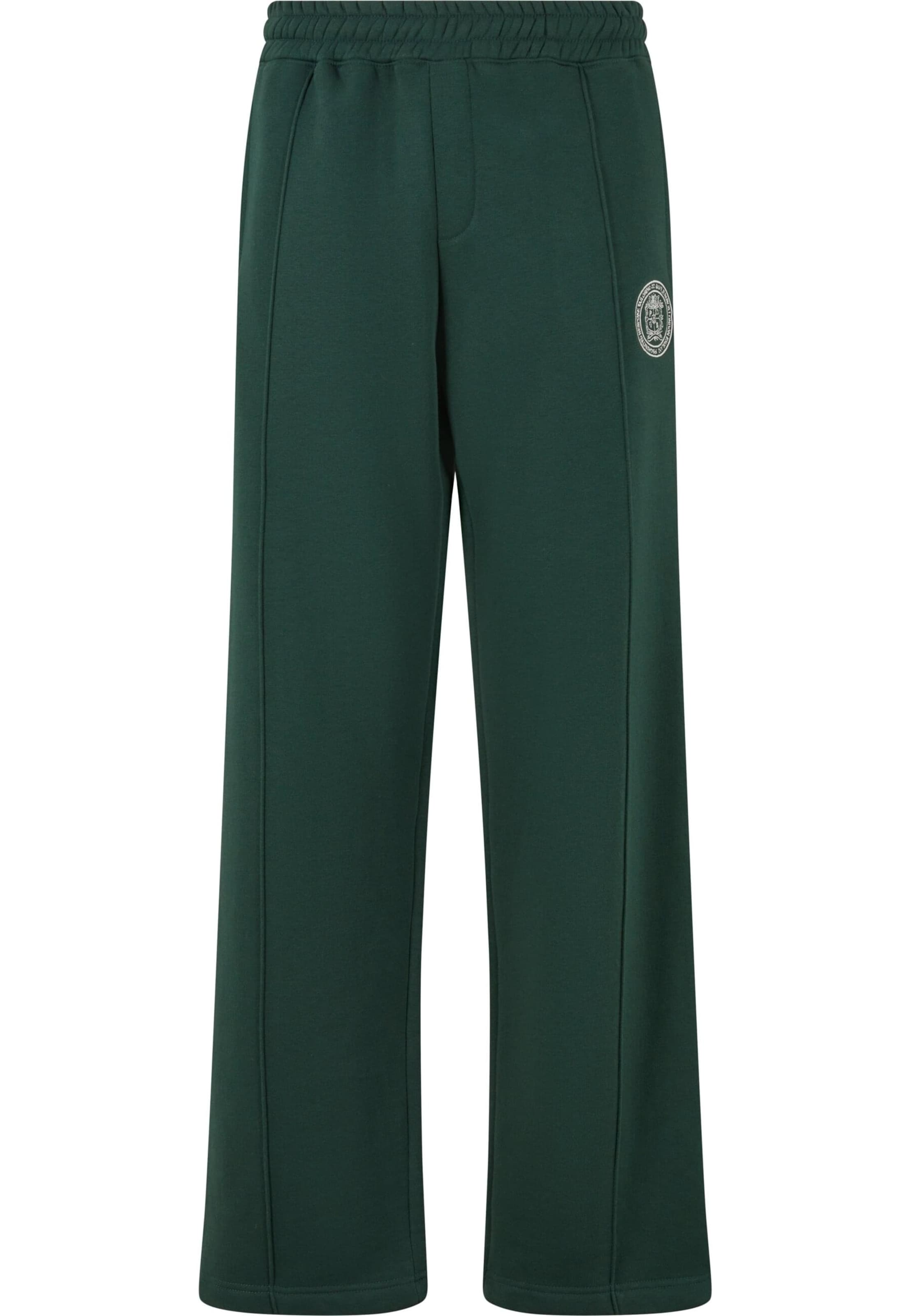 Prohibited Loosefit Kalhoty 'Camden' – zelená: přední strana