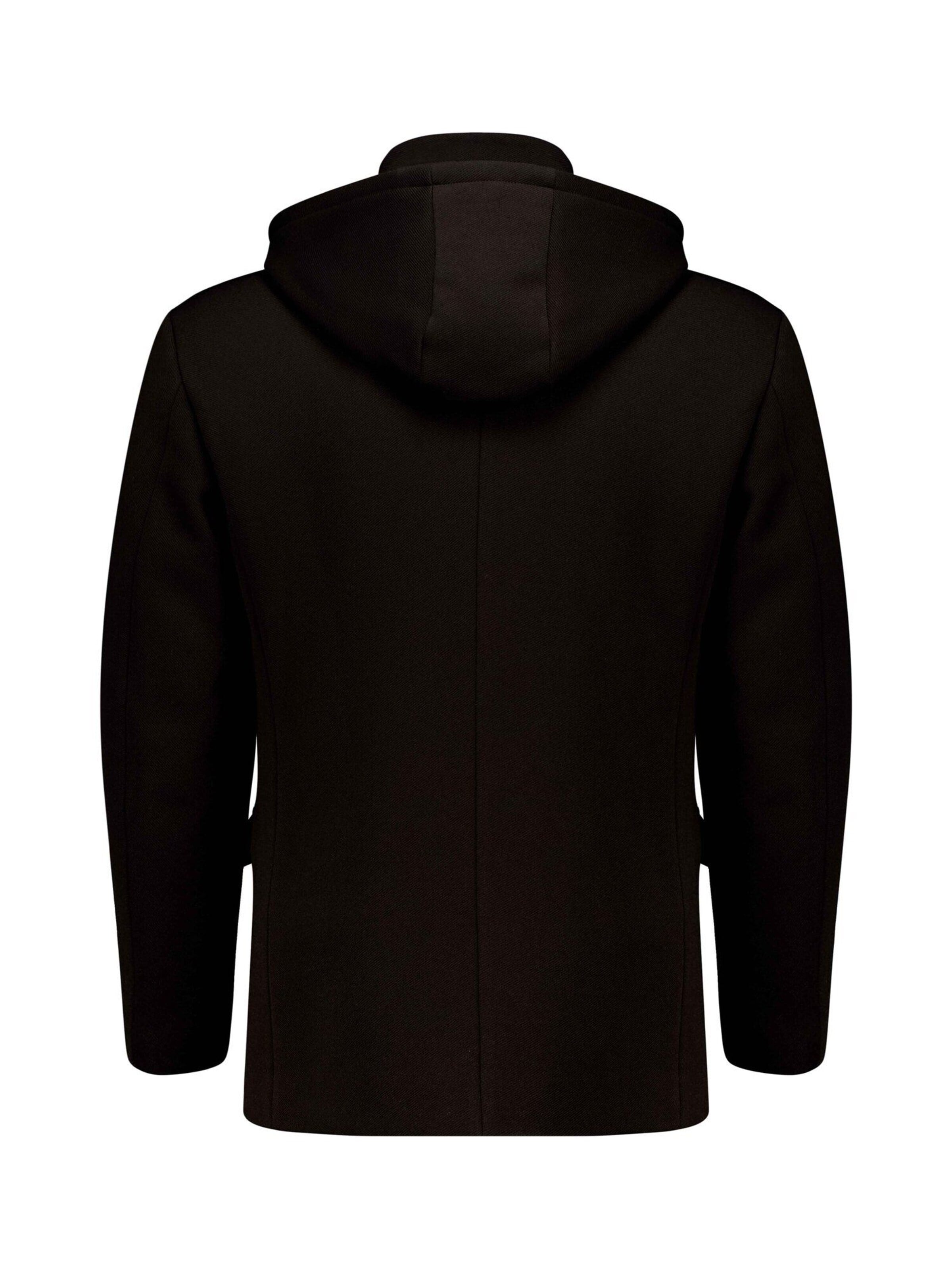 Parka mi-saison Deeluxe en noir