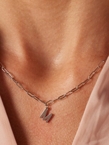 Lucardi Necklace in Silver