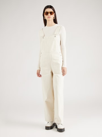 SELECTED Regular Tuinbroek 'TIANA' in Beige: voorkant