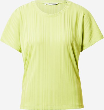 T-shirt JAN 'N JUNE en jaune : devant