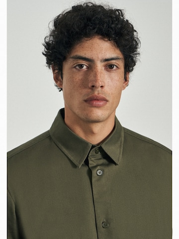 Studio Seidensticker Regular fit Overhemd in Groen