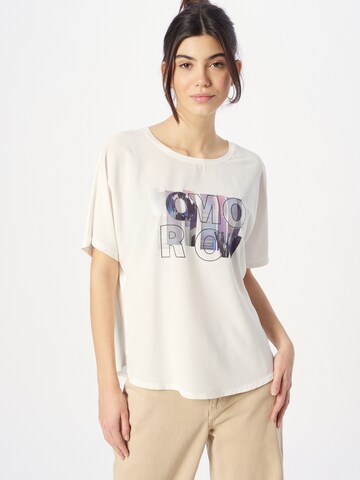 T-shirt s.Oliver en blanc : devant