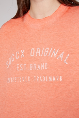 Soccx Sweatshirt in Orange