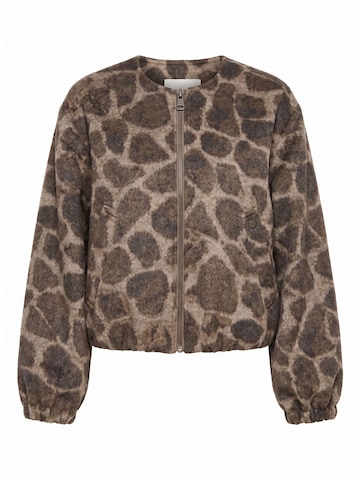 Zhrill Between-Season Jacket 'ZHMANOA' in Brown: front