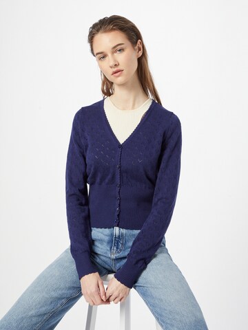 Cardigan 'Cardi' King Louie en bleu : devant