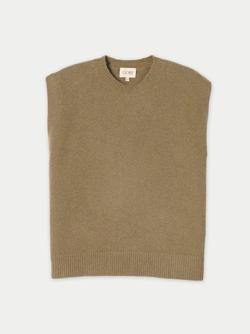 GOBI Cashmere Pullover 'Cashmere Crewneck Twin Set'‌‌‌‌‌‌‌ in Grün